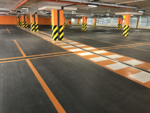 nawierzchnia realizacja Parking wielopoziomowy Parkuj i jedz