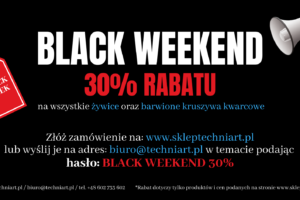 30% rabatu!!! Black Weekend  www.skleptechniart.pl