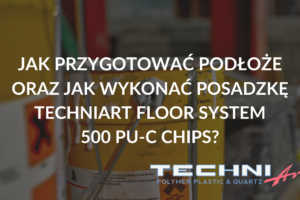 Jak wykonać posadzkę z żywicy poliuretanowej, zasypywaną kolorowymi płatkami?